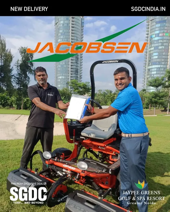 Jacobsen GP400 delivered to Jaypee Greens