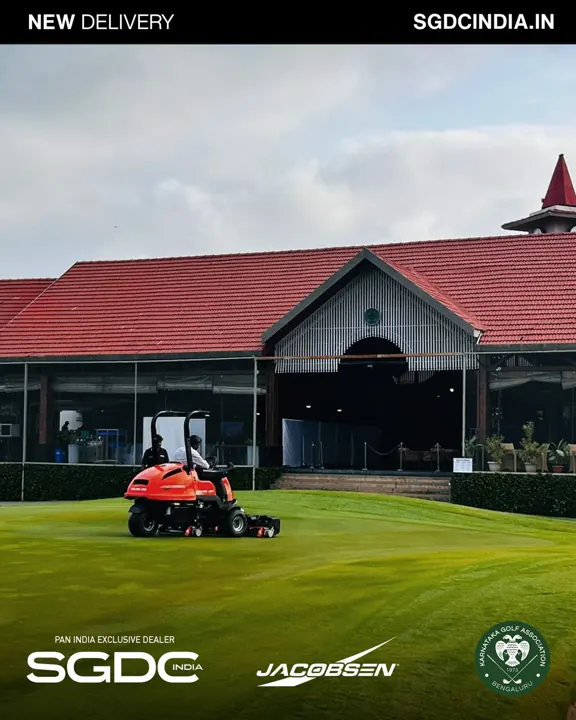 Jacobsen Eclipse 360 delivered to Karnataka Golf Association