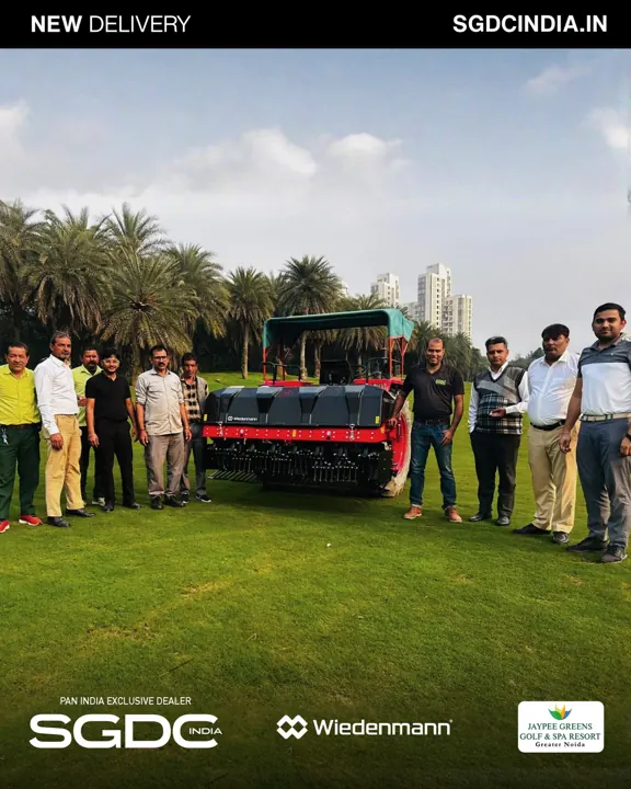 Wiedenmann Terra Core 8 delivered to Jaypee Greens Golf Club